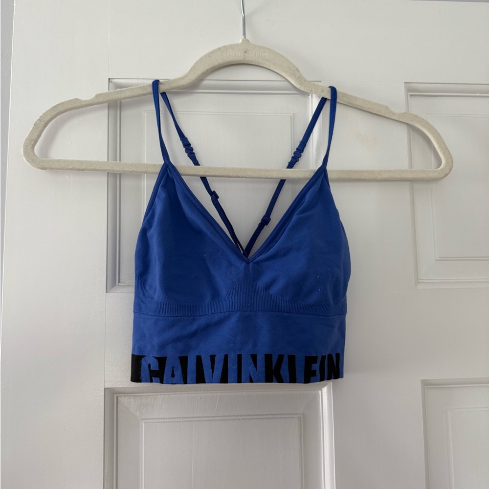 Calvin Klein Royal Blue Bralette